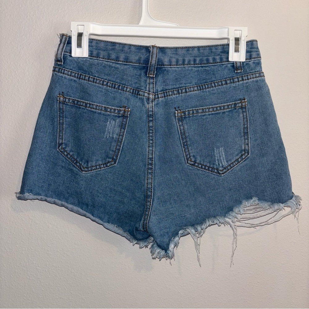 FALMER HERITAGE distressed Jean shorts Size S - Picture 5 of 6